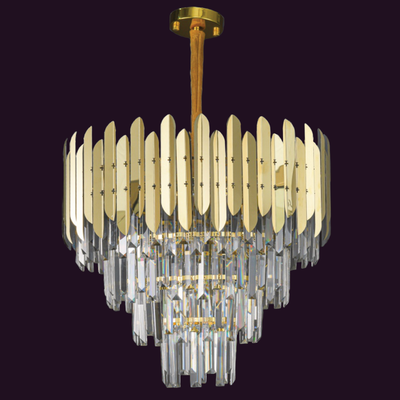 JSPHILO-6-151-16xE14 - `: Crystal Chandelier