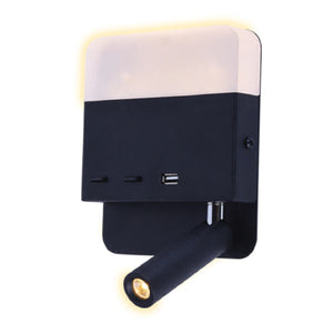 BK-03-010 Bedside Wall Light with USB Charger