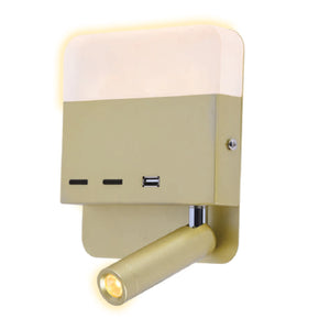 BK-03-011 Bedside Wall Light with USB Charger