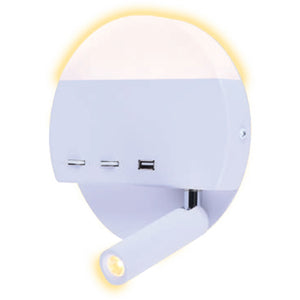 BK-03-013 Bedside Wall Light with USB Charger