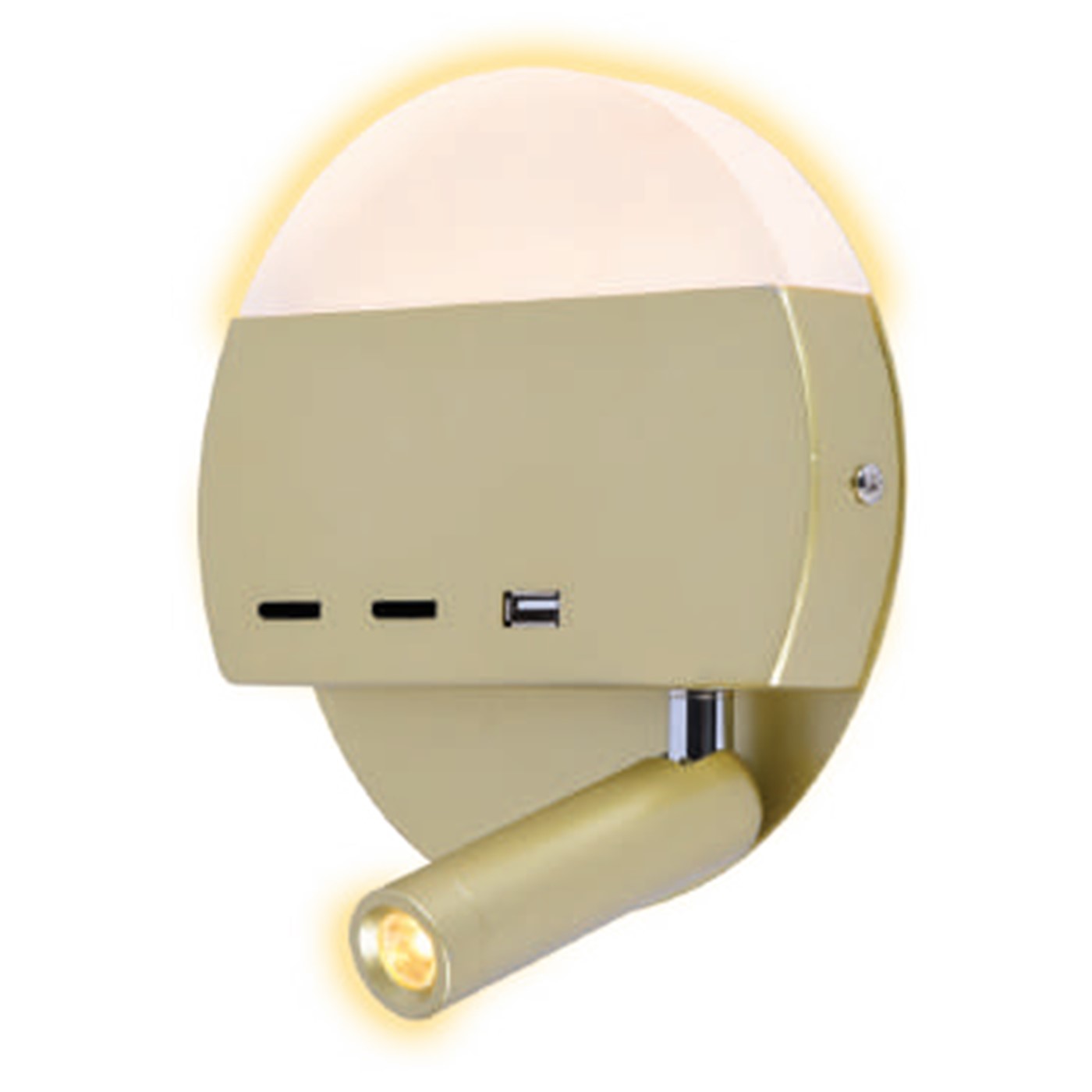 BK-03-015 Bedside Wall Light with USB Charger