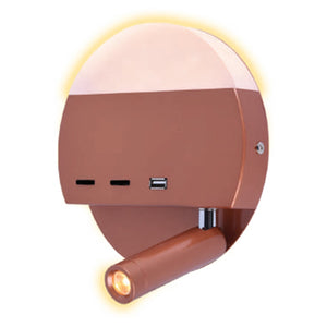 BK-03-016 Bedside Wall Light with USB Charger