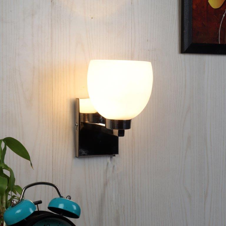 Chrome iron Wall Lights -BL-011-1W - Included Bulbs