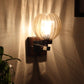 Brown and silver iron Wall Lights -BL-023-1W - Included Bulbs