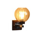 Brown and silver iron Wall Lights -BL-023-1W - Included Bulbs