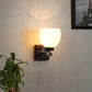 Brown and silver iron Wall Lights -BL-025-1W - Included Bulbs