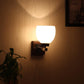 Brown and silver iron Wall Lights -BL-025-1W - Included Bulbs