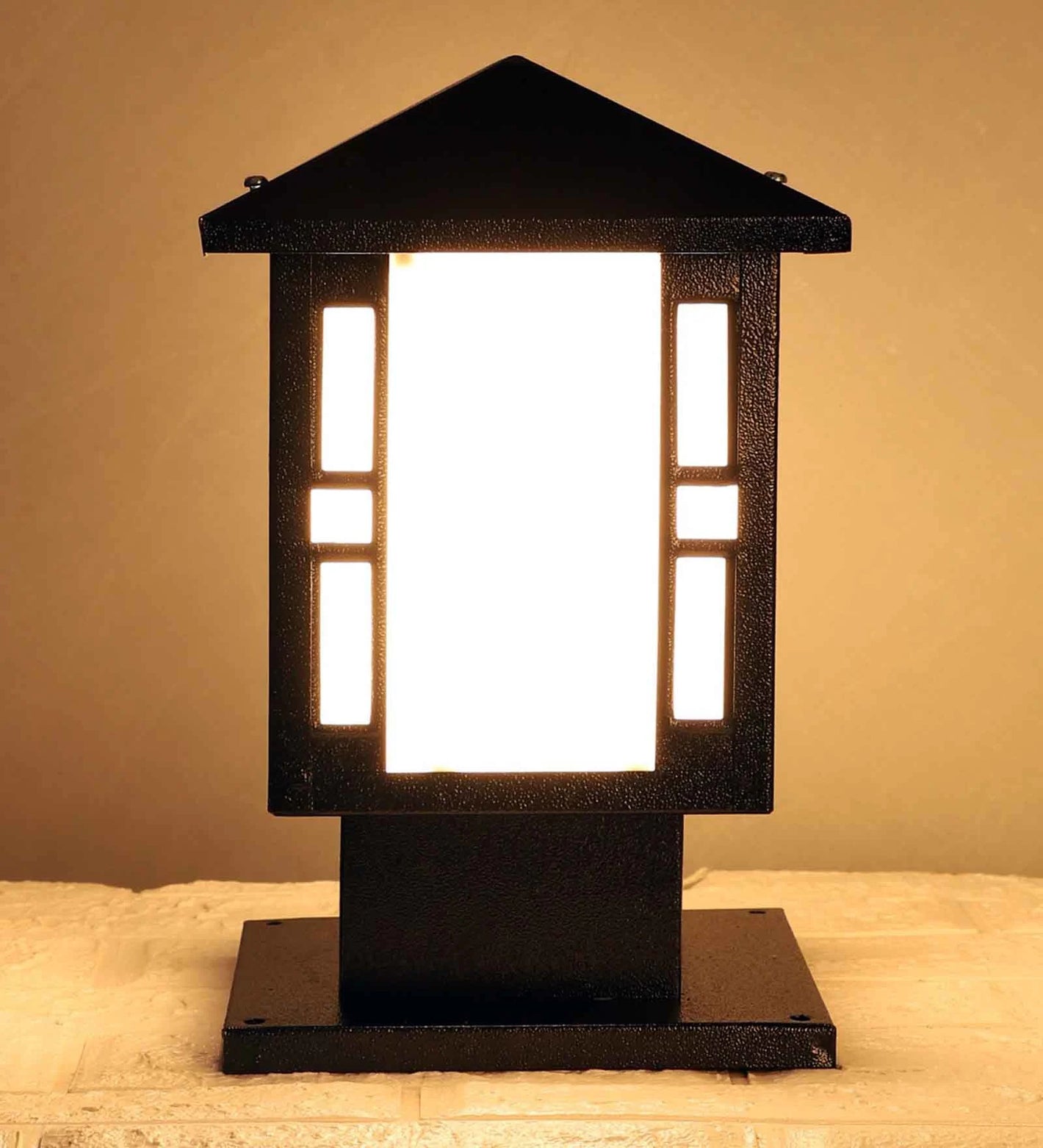 Sia Black Iron Gate Light | JS-ROSHNI-GL | Included Bulb | Eliante by Jainsons Lights
