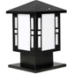 Sia Black Iron Gate Light | JS-ROSHNI-GL | Included Bulb | Eliante by Jainsons Lights