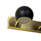 Lampost Metal Picture Light (Black & Gold) | LED-LOTA-3LP | Included Bulb | Eliante by Jainsons Lights