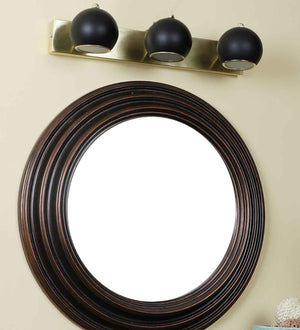 Lampost Metal Picture Light (Black & Gold) | LED-LOTA-3LP | Included Bulb | Eliante by Jainsons Lights