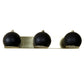 Lampost Metal Picture Light (Black & Gold) | LED-LOTA-3LP | Included Bulb | Eliante by Jainsons Lights