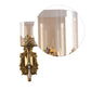 Groove Glass Wall Mounted Uplight Sconce (Gold) | A-20-1W | Included Bulb | Eliante by Jainsons Lights