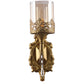 Groove Glass Wall Mounted Uplight Sconce (Gold) | A-20-1W | Included Bulb | Eliante by Jainsons Lights
