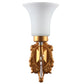 Opaline Gold Glass Wall Sconces | A-21-1W | Included Bulb | Eliante by Jainsons Lights