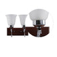 Wooden Wallchieres (Brown) | S-55-2W | Included Bulb | Eliante by Jainsons Lights