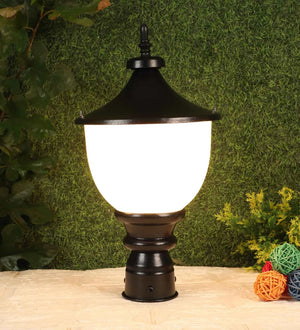 Kipley Black Iron Gate Light | JS-SAMRAT-GL-Small | Included Bulb | Eliante by Jainsons Lights