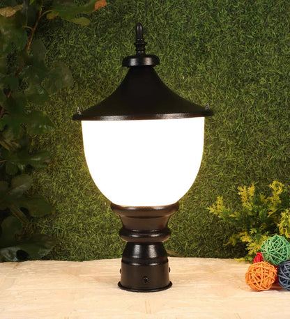 Kipley Black Iron Gate Light | JS-SAMRAT-GL-Small | Included Bulb | Eliante by Jainsons Lights