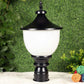 Kipley Black Iron Gate Light | JS-SAMRAT-GL-Small | Included Bulb | Eliante by Jainsons Lights