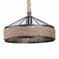 Zari Black Iron Hanging Light | JS-TOKRI-1LP | Included Bulb | Eliante by Jainsons Lights