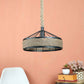 Zari Black Iron Hanging Light | JS-TOKRI-1LP | Included Bulb | Eliante by Jainsons Lights