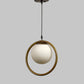 Blythe Golden Iron Hanging Light | 6inch-CLEAR-DOOM-1LP | Included Bulb | Eliante by Jainsons Lights