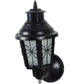 Orca Black Iron Outdoor Wall Light | 522-1W-small | Included Bulb | Eliante by Jainsons Lights