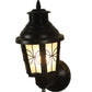 Orca Black Iron Outdoor Wall Light | 522-1W-small | Included Bulb | Eliante by Jainsons Lights