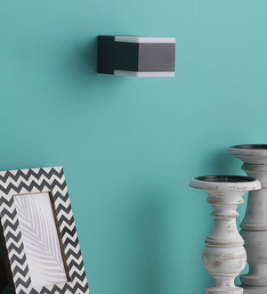 Elora Metal LED Wall Flush Mount Light (Black) | 13101 | Included Bulb | Eliante by Jainsons Lights