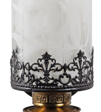 Bezalel Metal Wall Mounted Uplight Sconce (Black) | S-253-1W | Included Bulb | Eliante by Jainsons Lights