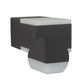 Elora Metal LED Wall Flush Mount Light (Black) | 13101 | Included Bulb | Eliante by Jainsons Lights