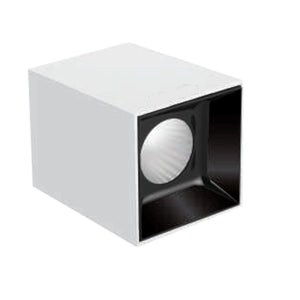 Black Reflector Oreo Square Deep Recessed Reflector Ring Cob Surface Downlight 12w ALOS12S