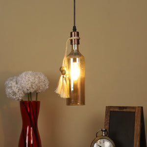Copper Metal Hanging Light - BOTTAL-NEW-HL - Included Bulb