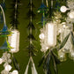 Pinewood Bottlebrush Glass Pendant Chandelier – A Layered Cascade in Hand-Blown Glass