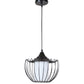 Brivian Black Iron Hanging Light  | E27 holder | without Bulb | 10423-1LP | Included Bulb | Eliante by Jainsons Lights