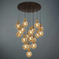 JSPHILO 4-267-19xG9 Impression Double Height Chandeliers