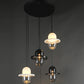 JSPHILO 6-292-6xE27 Impressions Cluster Hanging