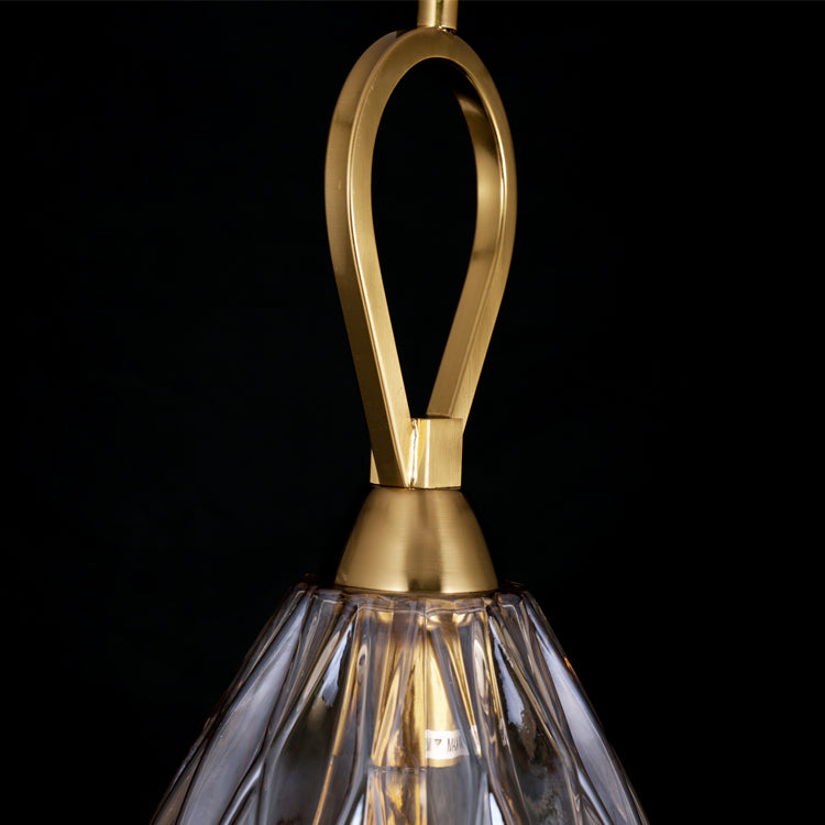 JSPHILO 4-403-1xE27 Impression Glass Hangings