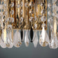 JSPHILO 3-217-2xE14 Shine Crystal Wall Light