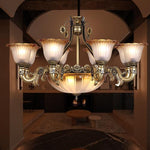 JSPHILO-6-093-8+3xE27 Classic Chandeliers