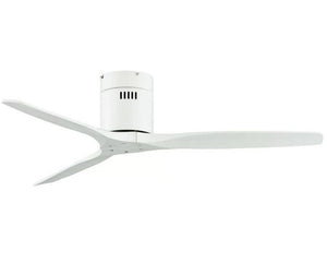 JS-LXR Modern AC 52″ Ceiling Designer Fans C0013-Full Matt White