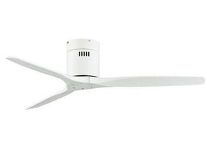 JS-LXR Modern AC 52″ Ceiling Designer Fans C0013-Full Matt White