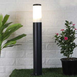 ELIANTE Grey Aluminium Garden Lights - B22 holder - O-2-BULLET- without Bulb