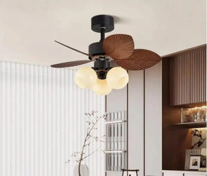 JS-FO - FI-7665 High Speed Tropical Designer Fans with Light Wooden Finish Abs Blades Size 712mm