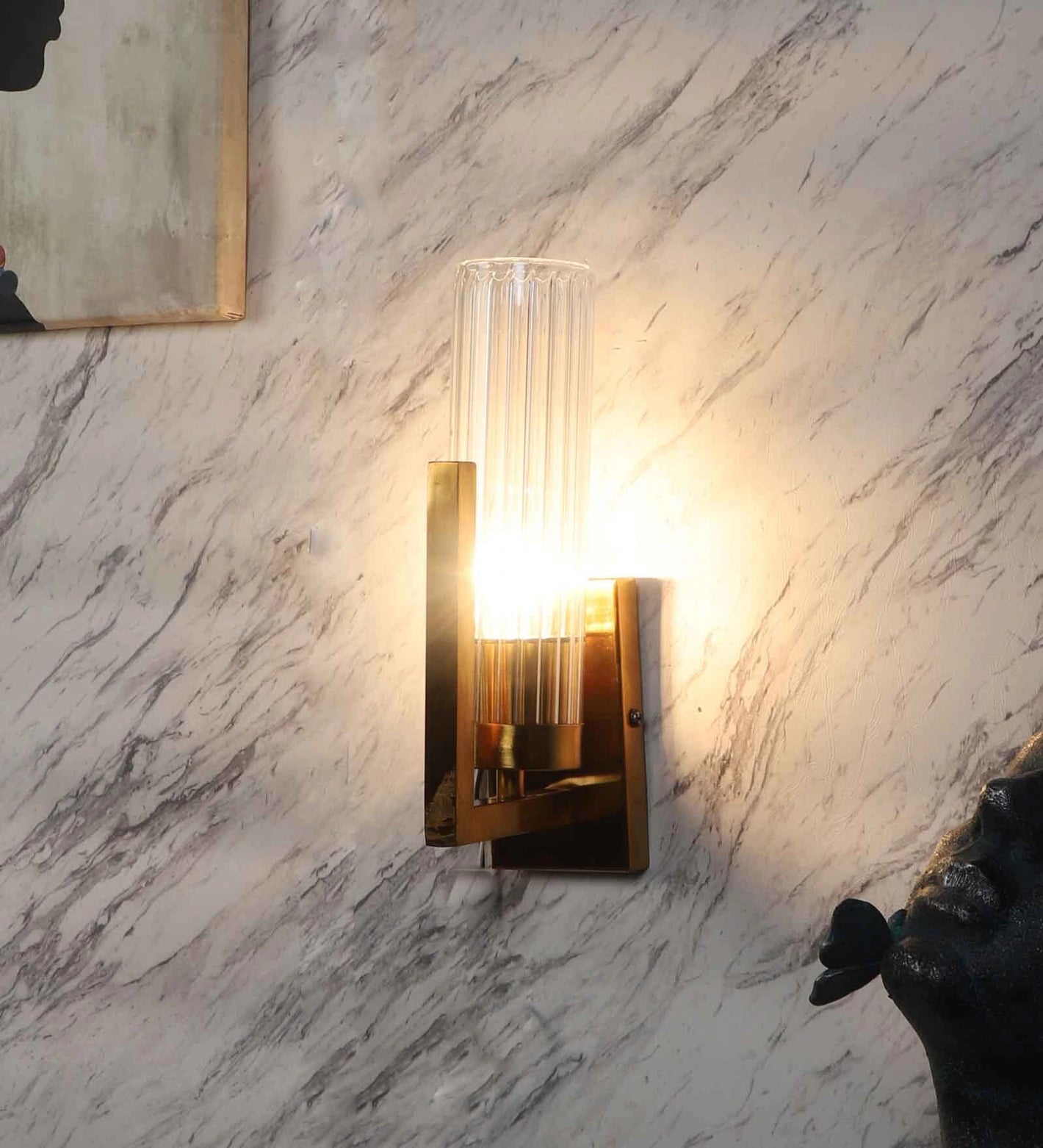 Candy Gold Iron Wall Light | 2023-1W | Included Bulb | Eliante by Jainsons Lights