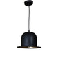 ELIANTE Cap Black Iron Hanging Lights - CAP-1LP - without bulb