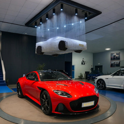 Imperial Voyage Crystal Chandelier – Luxury Car-Inspired Design with K9 Crystals & LED Illumination