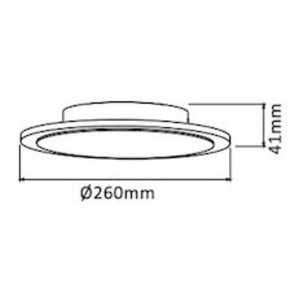 CH-1250 Marmo 18w Round Led Outdoor Wall Lights