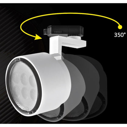 CH-194 With Elliptical Spread Lens Shower 30w Round Cob Track Light