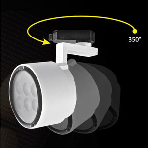 CH-194 With Softening Lens Shower 30w Round Cob Track Light